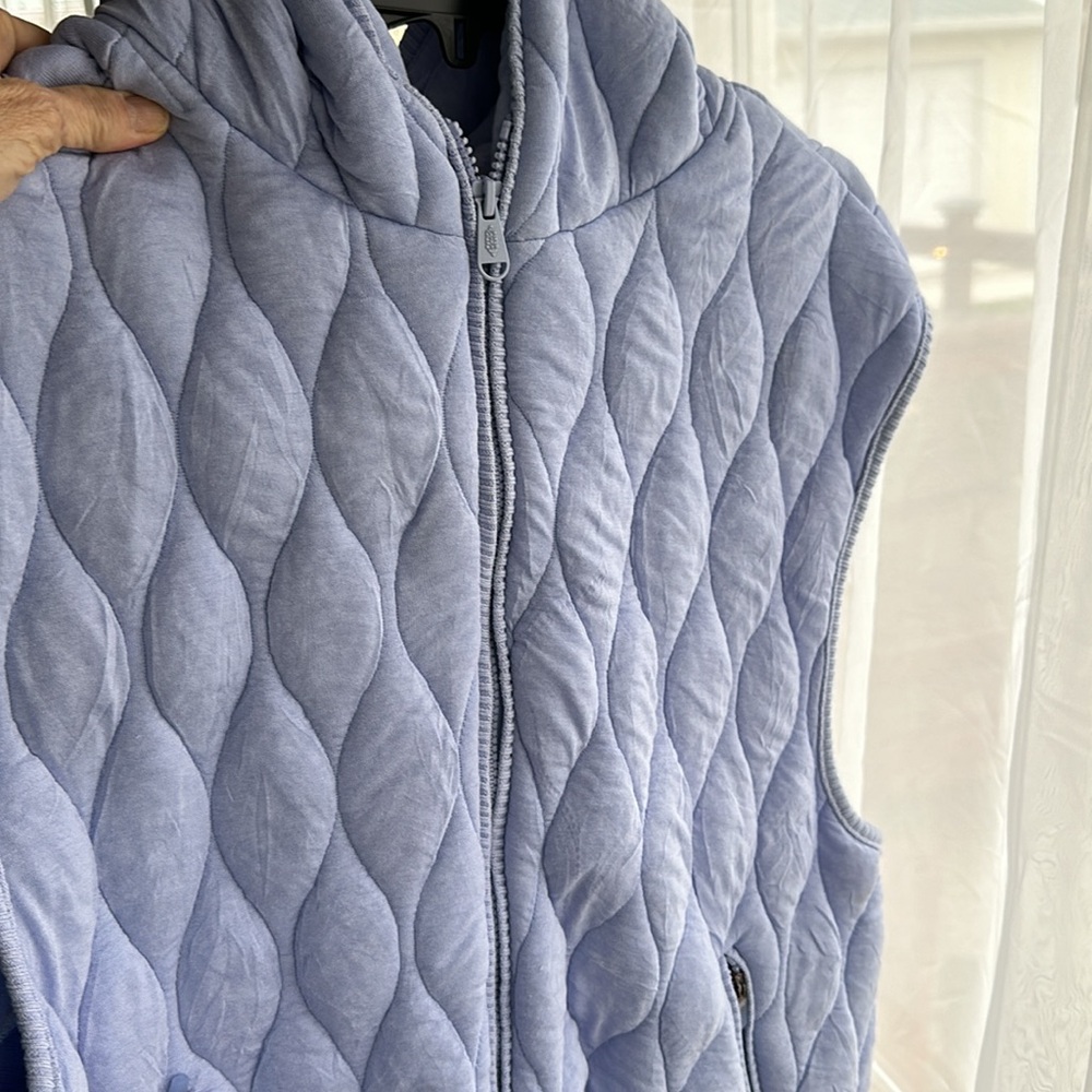 Free People Movement SOFT! Dream Big quilted vest Powder Blue S M